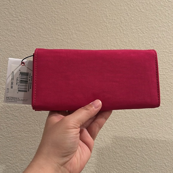 Kipling AC2378 Large Brownie Wallet - Pink/Fuschia Color - Picture 7 of 7